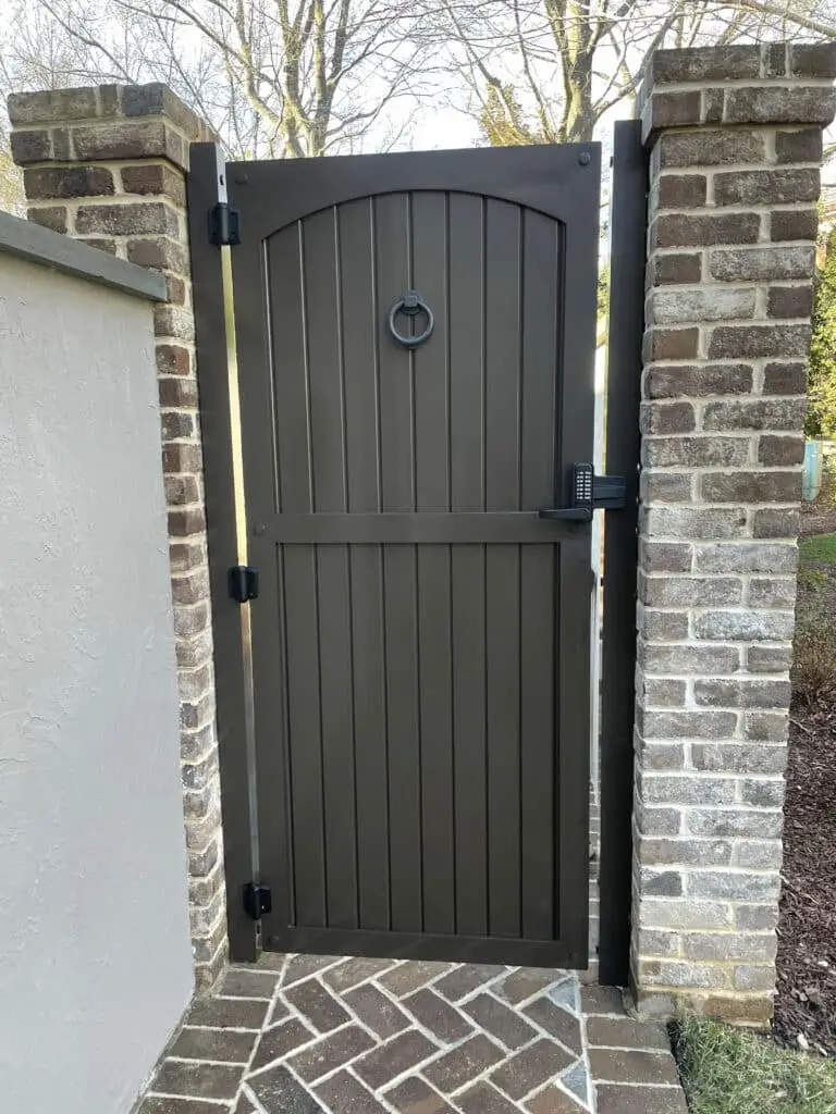 Pedestrian Metal Gate