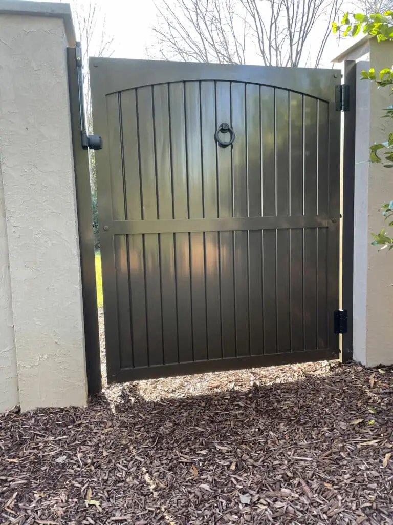 Pedestrian Metal Gate