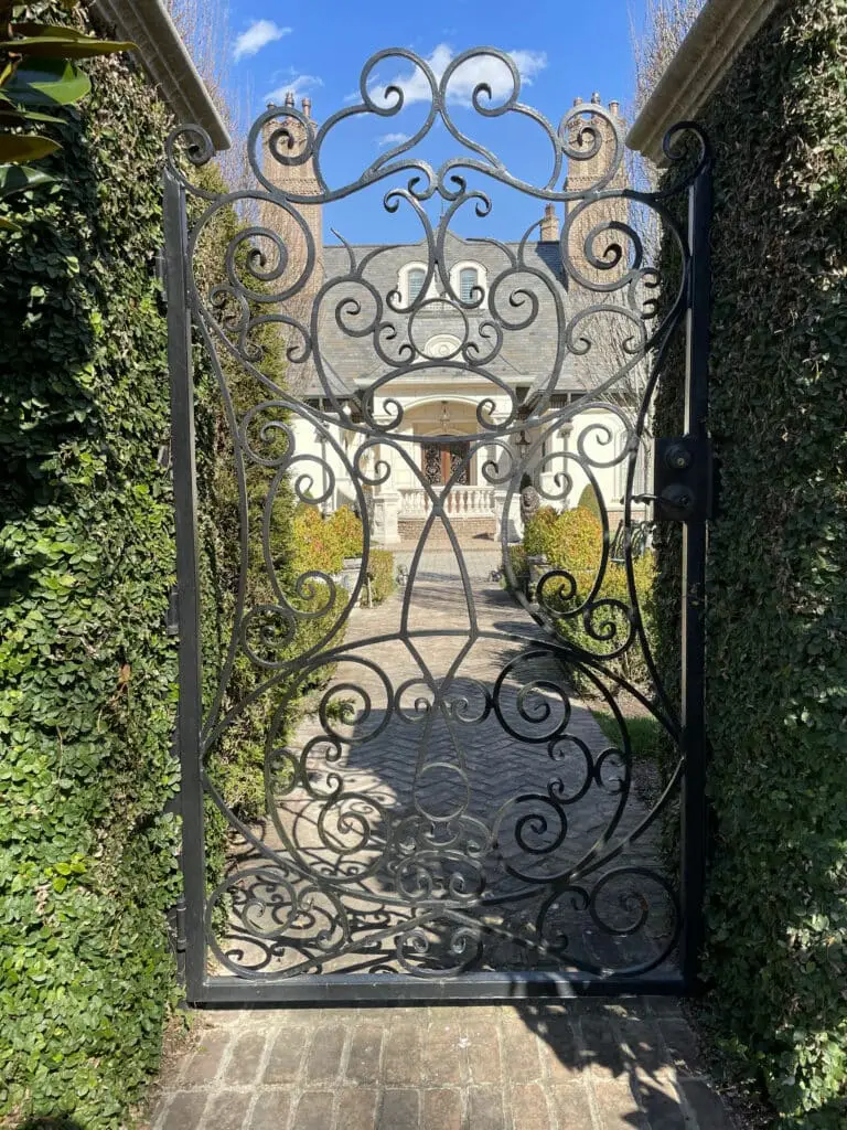 Pedestrian Metal Gate