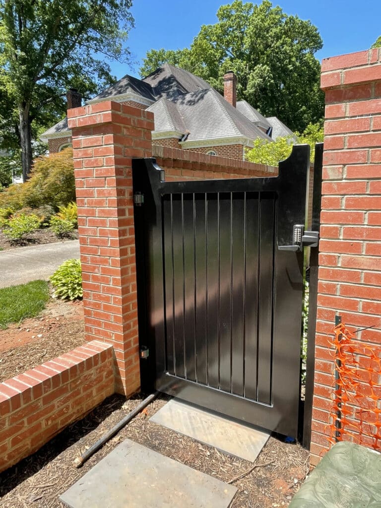 Pedestrian Metal Gate
