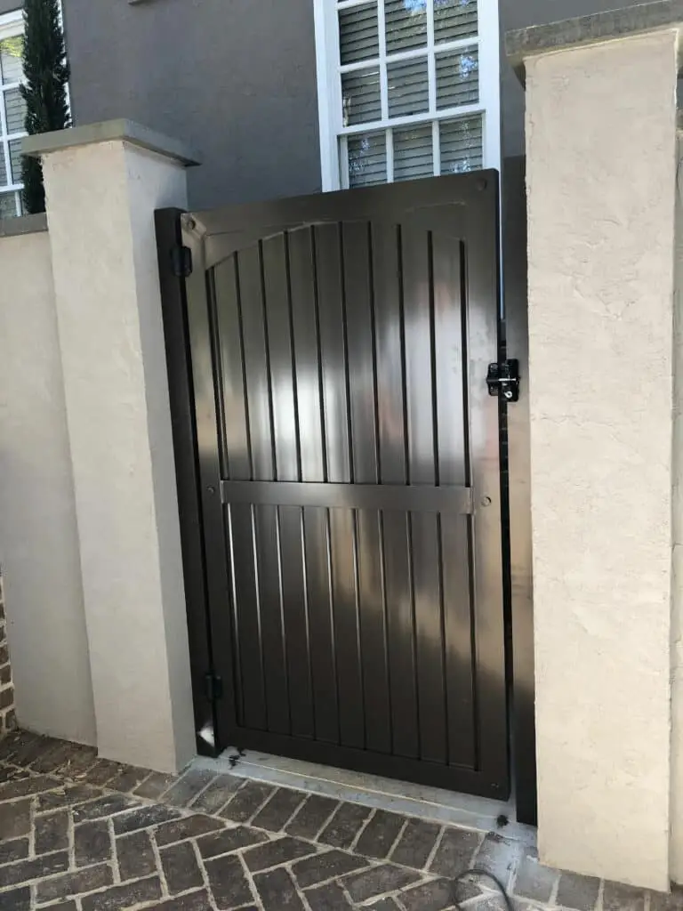 Pedestrian Metal Gate