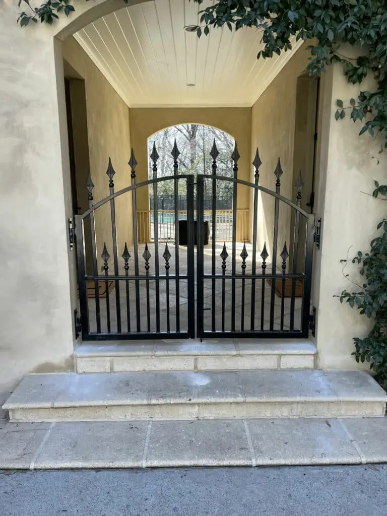 Pedestrian Metal Gate