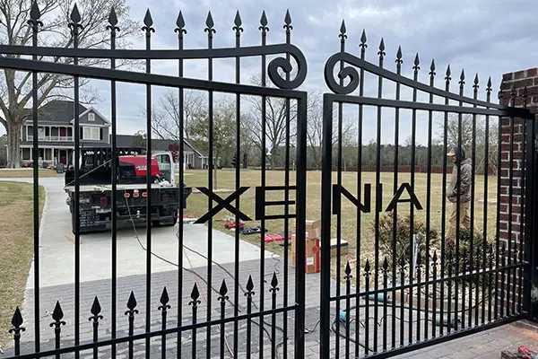 Metal Driveway Gates