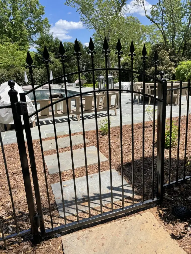 Pedestrian Metal Gate