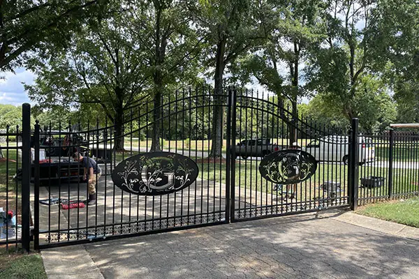 Metal Driveway Gates